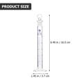 thumbnail image 2 of MasteelfCA 1Pc 10ml Glass Measuring Cylinder Thick Graduated Cylinder Laboratory Supply with Stopper, 2 of 7