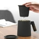 thumbnail image 3 of Taza de ceramica Taza de cerámica con portátil con tapa y asa portátil para cocina comedor Magideal Taza de ceramica, 3 of 7