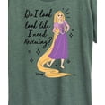 thumbnail image 3 of Disney Princess - Rapunzel Rescuing  - Women's Short Sleeve Graphic T-Shirt, 3 of 5