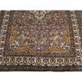 thumbnail image 2 of Ahmedani Linen Medallion Floral Rectangle Area Rug Home Decor Hand Knotted Adult Indoor Any Room Wool Silk Carpet (9 x 6)', 2 of 9