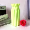 thumbnail image 6 of Yesbay Geometric Origami Vase Flower Arrangement Pot Container Home Office Table Decor,White, 6 of 7