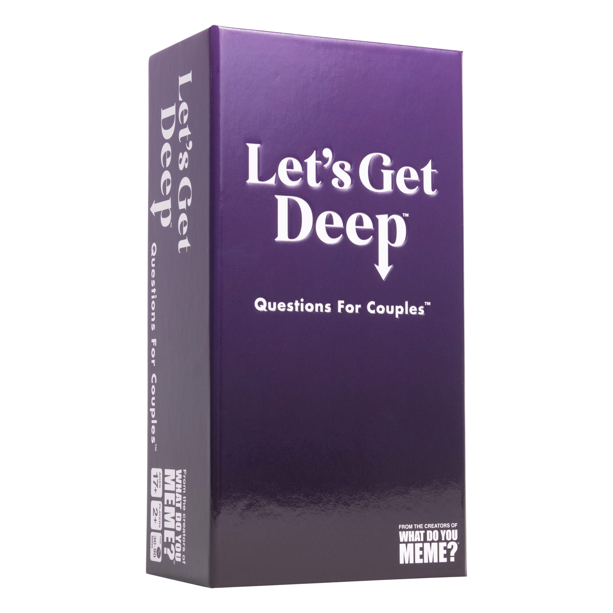 Let's Get Deep - The Adult Party Game for Couples by What Do You Meme?