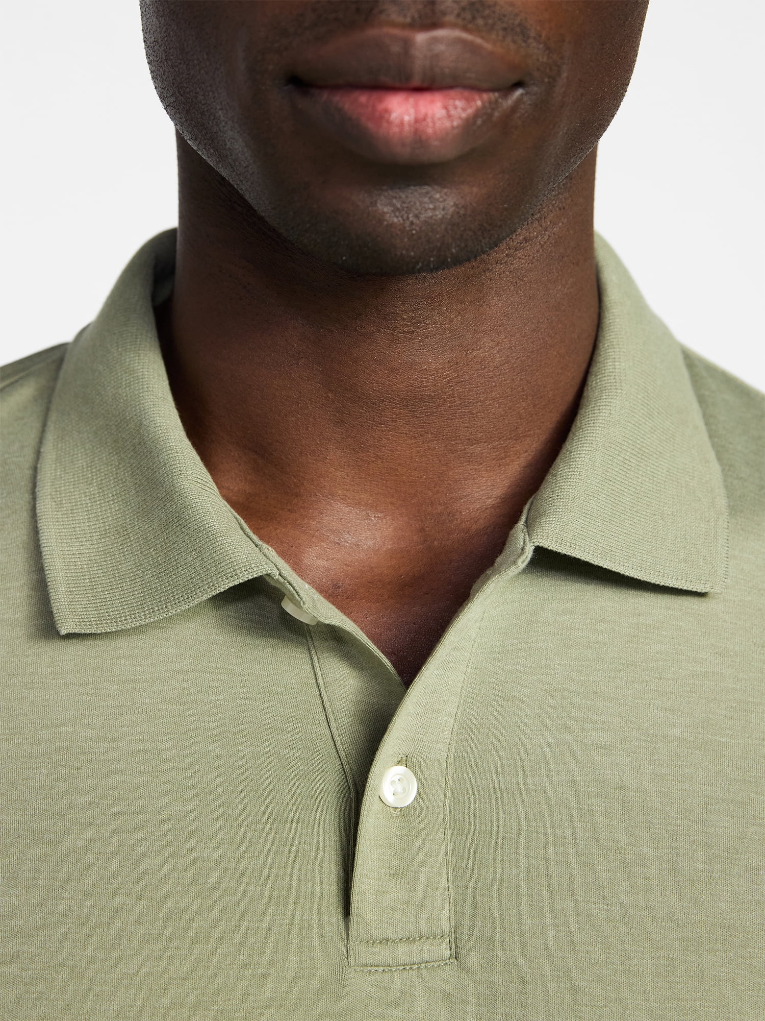 George Men's and Men's Big & Tall Short Sleeve Interlock Polo Shirt, Sizes S-5XL, LT-3XLT