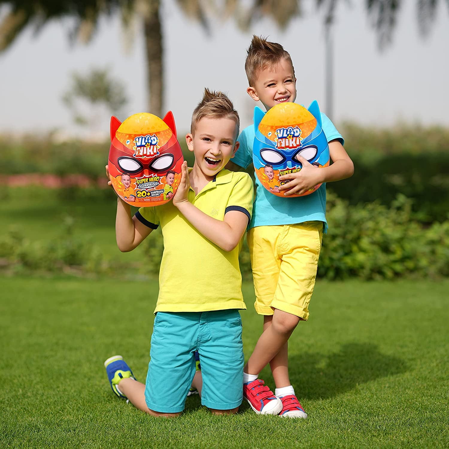 Vlad & Niki Robot Battle Superhero Surprise Egg