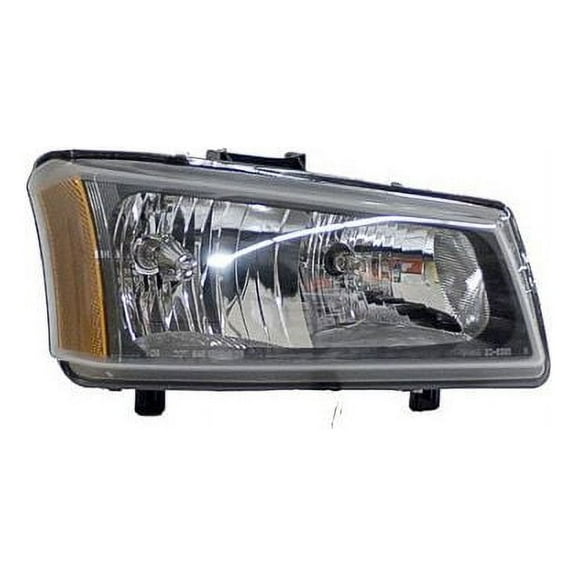 Right Passenger Side Headlight Assembly - Compatible with 2003 - 2007 Chevy Silverado 1500 (Models without Cladding) 2004 2005 2006