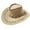 Khaki2, variant on Stylish Leather Cowboy Hat for Kids Parties Halloween Dress Up and Western Themed Events
