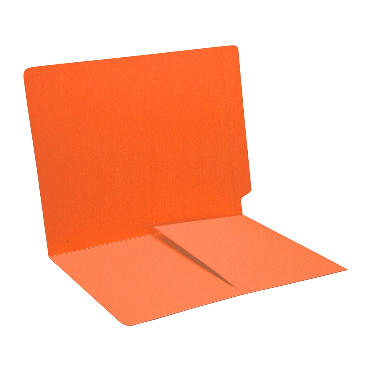 Box of 50 Full Cut 2-Ply END TAB 14pt Goldenrod Folders Fastener Pos #1 & #3 Letter Size 