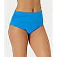 thumbnail image 3 of Anne Cole womens  Hi Waist Shirred Bottom, xs, 3 of 6