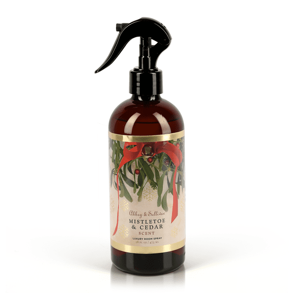 Abbey & Sullivan, Room Spray, Mistletoe Cedar, 16 oz.