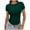 Z684 Green, variant on Landzoo Women'S Shirts Solid Color Short Sleeve Crew Neck T-Shirt Summer Loose Fit Women Tops Size L Dark Blue