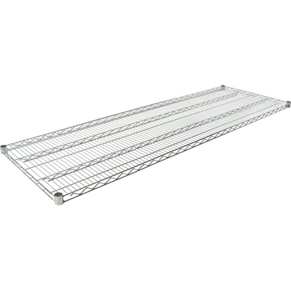 Wire Shelf for Heavy-Duty Chromate Wire Shelving, 72" W x 18" D, 600 lbs. Capacity