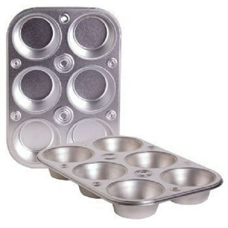 Toaster Oven 6-cup Size Metal Muffin / Cupcake Pan, 1 lb, Whether you’re baking up hearty muffins or sweet cupcakes, this is the perfect pan for.., By Cooking