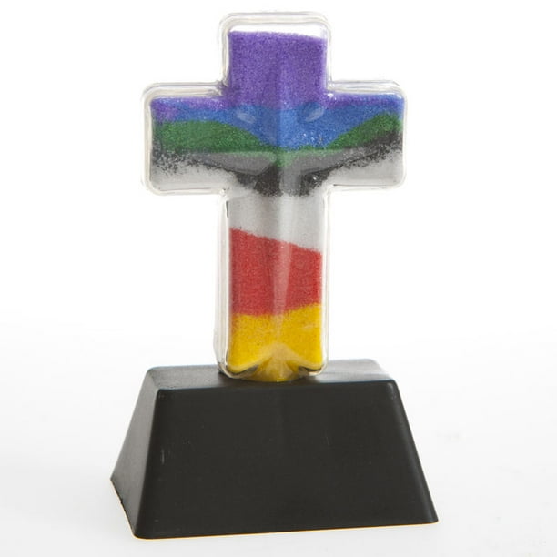 Colors Of Faith Sand Art Craft Kit Craft Supplies 12 Pieces