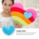 thumbnail image 4 of 2 cojines de peluche y algodón PP con forma de corazón (coloridos), 4 of 6