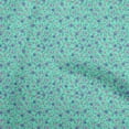 thumbnail image 1 of oneOone Silk Tabby Turquoise Green Fabric Asian Suzani Craft Projects Decor Fabric Printed By The Yard 42 Inch Wide, 1 of 5