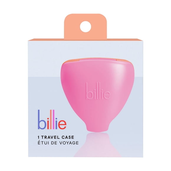 Étui de voyage pour rasoir Billie à cinq lames pour femmes – Rose