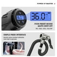 thumbnail image 4 of Cordless Air Compressor Tire Inflator, Handheld Tire Air Pump 7.4V Versatile Fast Inflation 120W with Digital Pressure Gauge for Bike, 4 of 7