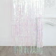 thumbnail image 4 of Weddingstar Metallic Foil Fringe Curtain Photo Backdrop - Iridescent, 4 of 4