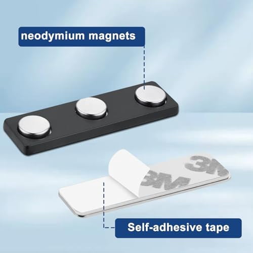 Name Tag Magnets, 20-Pack Magnetic Name Badge, Name Tag Magnets for Name Tags/Badge Holders