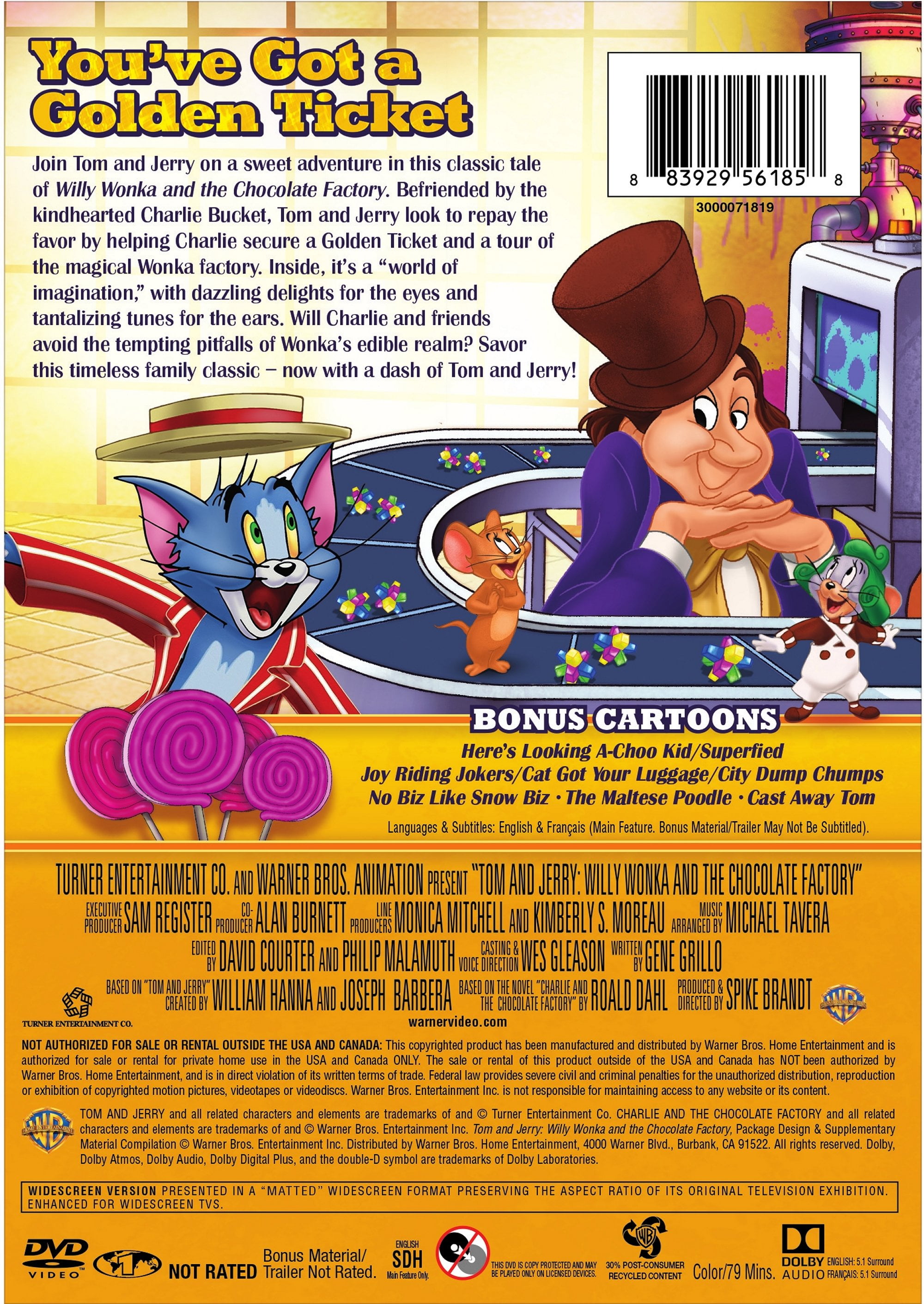 Tom and jerry willy wonka and the chocolate factory full movie online free sales