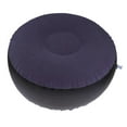 thumbnail image 2 of Portable Air Inflatable Stool Ottoman Chair for Fishing Bedroom - Dark Blue, 62x32cm, 2 of 8