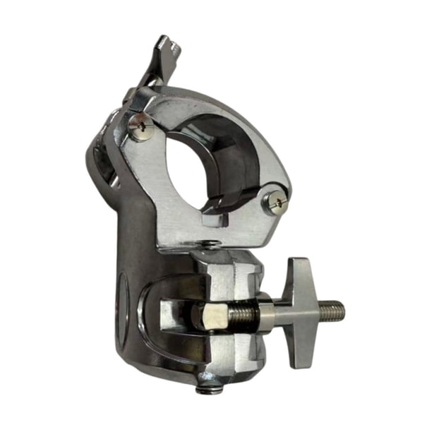 Conector de abrazadera para batería, soporte de percusión de aleación de zinc resistente y ajustable. Estilo A