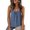 *Navy, variant on ClodeEU Women's Summer Spaghetti Strap Scoop Neck Cami Top, Casual Loose Fit Ruched Bust Sleeveless Blouse Beige,Women's Plus L