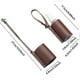 thumbnail image 2 of Botella vacía con funda de cuero PU Colcomx portabotellas de contenedores de mosquetón Marron, 2 of 8