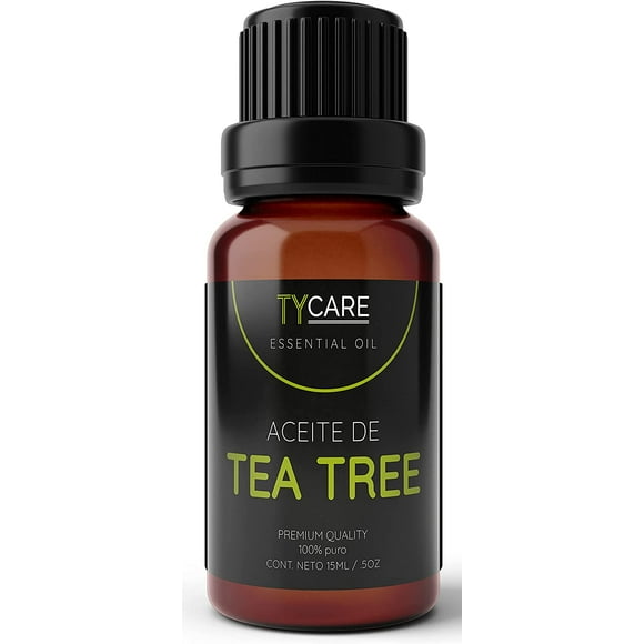 Aceite Esencial de Tea Tree (Árbol de Té) (Melaleuca Alternifolia) - 15 ML TY CARE ESSENTIAL OIL Aceite Esencial de Tea Tree (MALALEUCA ALTERNIFOLIA ).