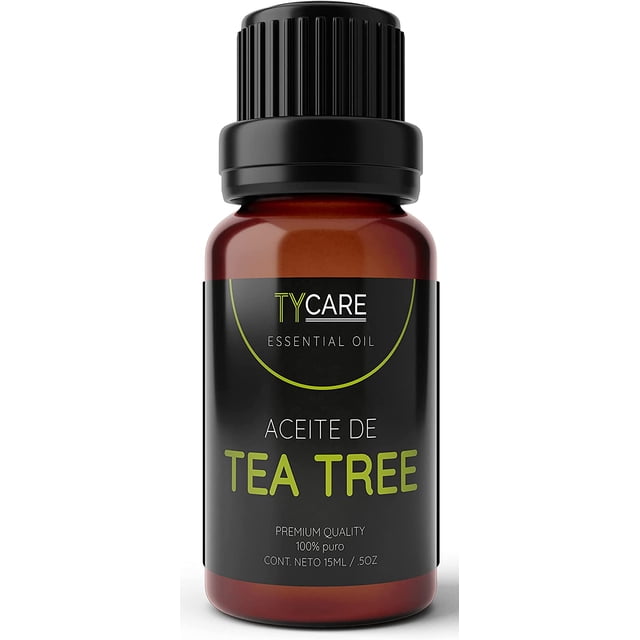 Aceite Esencial de Tea Tree (Árbol de Té) (Melaleuca Alternifolia) - 15 ML TY CARE ESSENTIAL OIL Aceite Esencial de Tea Tree (MALALEUCA ALTERNIFOLIA ).
