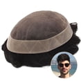 thumbnail image 6 of 0.03mm Untra Thin Skin Male Hair Toupee Men Prosthesis Capillary Remy Human Hair Natural Men's Wigs Protese Capilar Masculina, 6 of 6