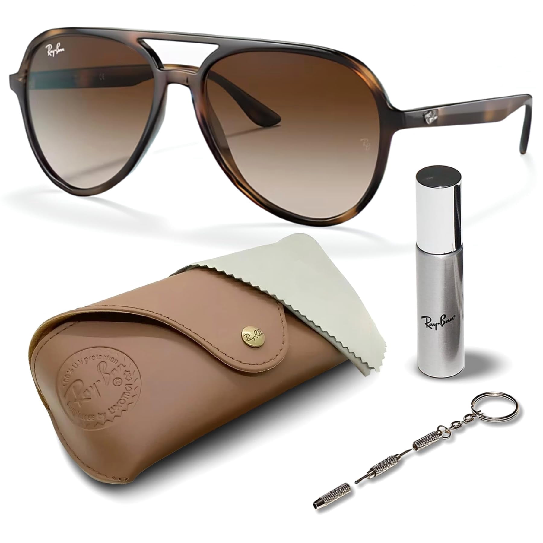 Ray-Ban RB4420 POLARIZED Square Shaped Sunglasses for Men & Women
