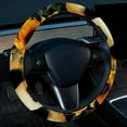 thumbnail image 2 of Panda Sunflower 14.5 Inch Printing PVC Leather Auto Accessories Steering Wheel Covers Car Wheel Covers Steering Wheel Cover, 2 of 6