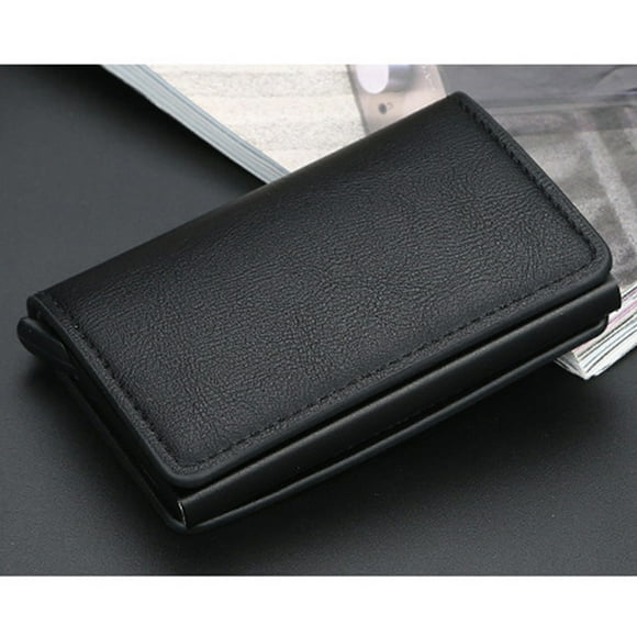 Unisex Metal Anti RFID Wallet Credit Card Holder Men Women Business Cardholder Cash Card Pocket Case Passes Credit Card Wallet