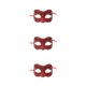 thumbnail image 4 of Sonducket Envoltura Retro Delicado Carnaval Ocultar Props Prom Masquerade Gentleman Dress Party Dance Decoración Halloween rojo Type1 NO1, 4 of 6