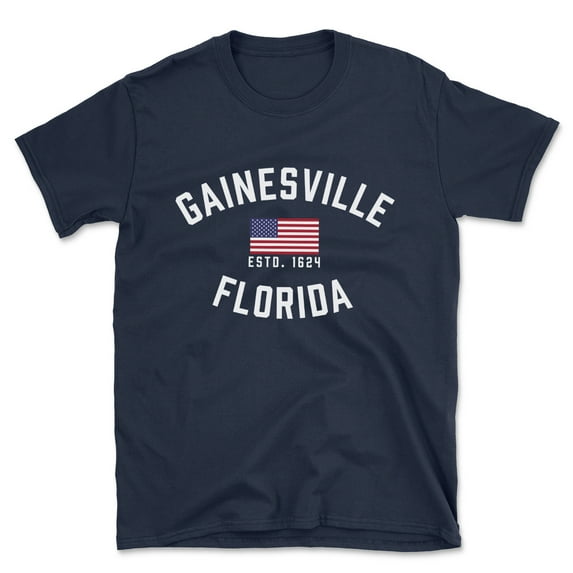 Gainesville Florida Patriot Men's Cotton T-Shirt