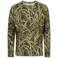 thumbnail image 5 of Bassdash FS13M Men's Hunting Camo Performance Long Sleeve Shirt Fishing UPF50+, 5 of 7