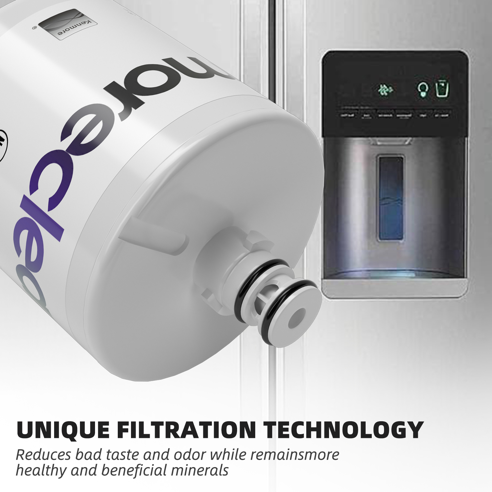 Maxblue RPWFE (with CHIP) Refrigerator Water Filter,, 59 OFF