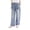 Blue, variant on MuXiKeJi Clothes Wide Leg Jeans for Girls Faux Skirt Layered Soft Denim Pants Casual Daily Bottoms for Kids Girls Denim Pants