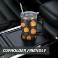 thumbnail image 7 of Halloween Pumpkin 40 oz Tumbler with Handle Double Wall Coffee Travel Mug Decorative Thermal Insulated Coffee Mug for Home Office Supplies Birthday Christmas, 7 of 7