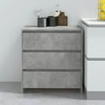thumbnail image 3 of vidaXL Sideboard Console Cabinet with Storage for Kitchen Engineered Wood, 3 of 35