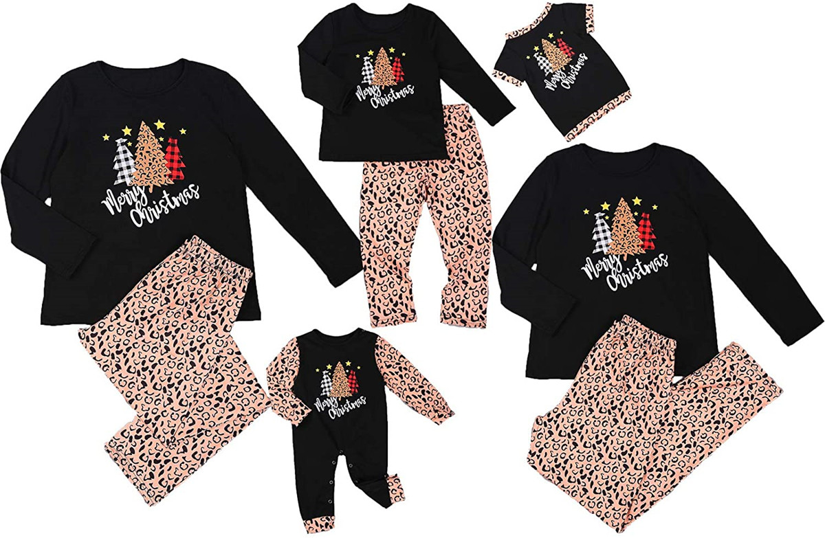 Valentine pajamas for kids EYIIYE Family Matching Pajamas for Christmas, Dad Mom Kid Baby and Pet