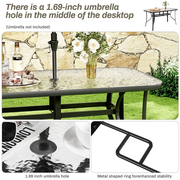 casual furniture patio umbrellas The Montague Umbrella