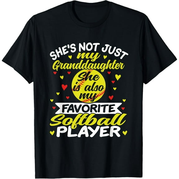 Softball Grandma Grandpa T-Shirt