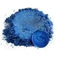 thumbnail image 1 of Mica Powder Pigment “Ocean Blue” (50g) Multipurpose DIY Arts and Crafts Additive | Woodworking, Epoxy, Resin, Natural Bath Bombs, Paint, Soap, Nail Polish, Lip Balm (Ocean Blue, 50G), 1 of 4