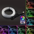 thumbnail image 1 of MesaSe Interior Car LED Strip Lights With Wireless APP And Remote Control  RGB 5 In 1 Ambient Lighting Kits With 236 Inches Fiber Optic  16 Million Colors Car Neon Lights  Sync To Music, 1 of 7