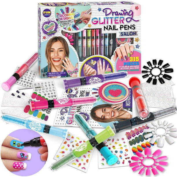 Girls Nail Polish Kit for Kids Ages 8-12, FunKidz Nail Polish Pens Combo Kit  Peelable Nail Art - Nail Polish & Art, Facebook Marketplace