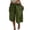 10ZArmy Green, variant on Bermuda Shorts for Women Linen Baggy Wide Leg Cargo Shorts with Pockets Summer Casual Outdoor Beach Vacation Outfits Army Green XL