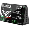 thumbnail image 1 of Détecteur de Qualité de l'Air Multifonctionnel Testeur de CO2 (Noir), 1 of 5