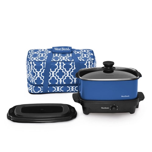West Bend 5Quart Slow Cooker with Tote